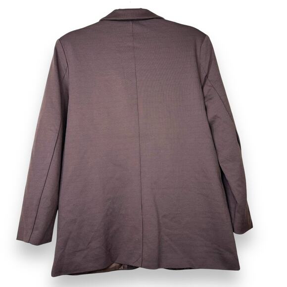 ICHI NWT Java Brown IHKATE SUS Oversized Button Loose Fit Blazer Medium - Picture 7 of 10